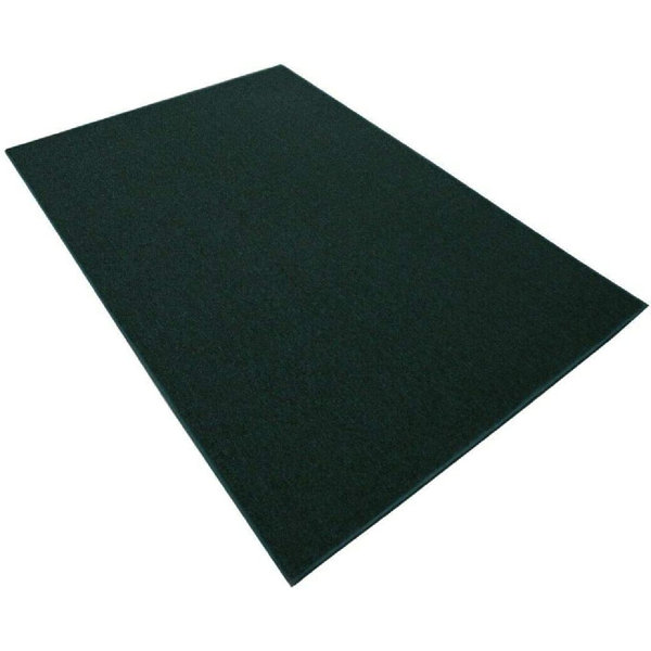 Latitude Run® Lavaya Dark Green Machine Washable Indoor/Outdoor Rug